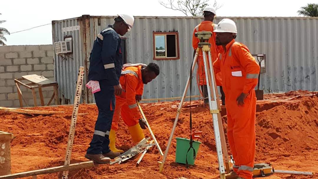 Kortch team conducting civil works site survey as part of an EPC delivery partnership