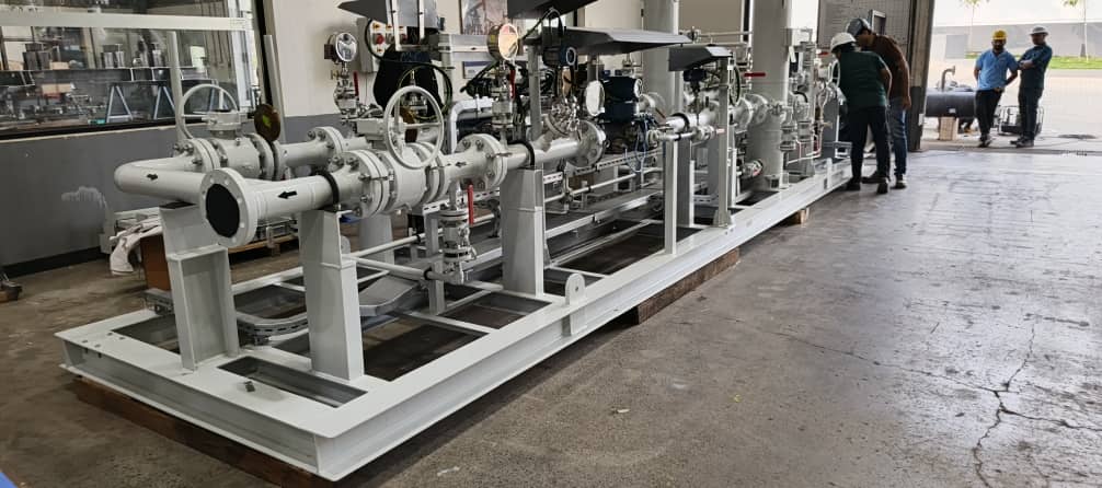 International factory acceptance test for a Kortch-delivered metering system